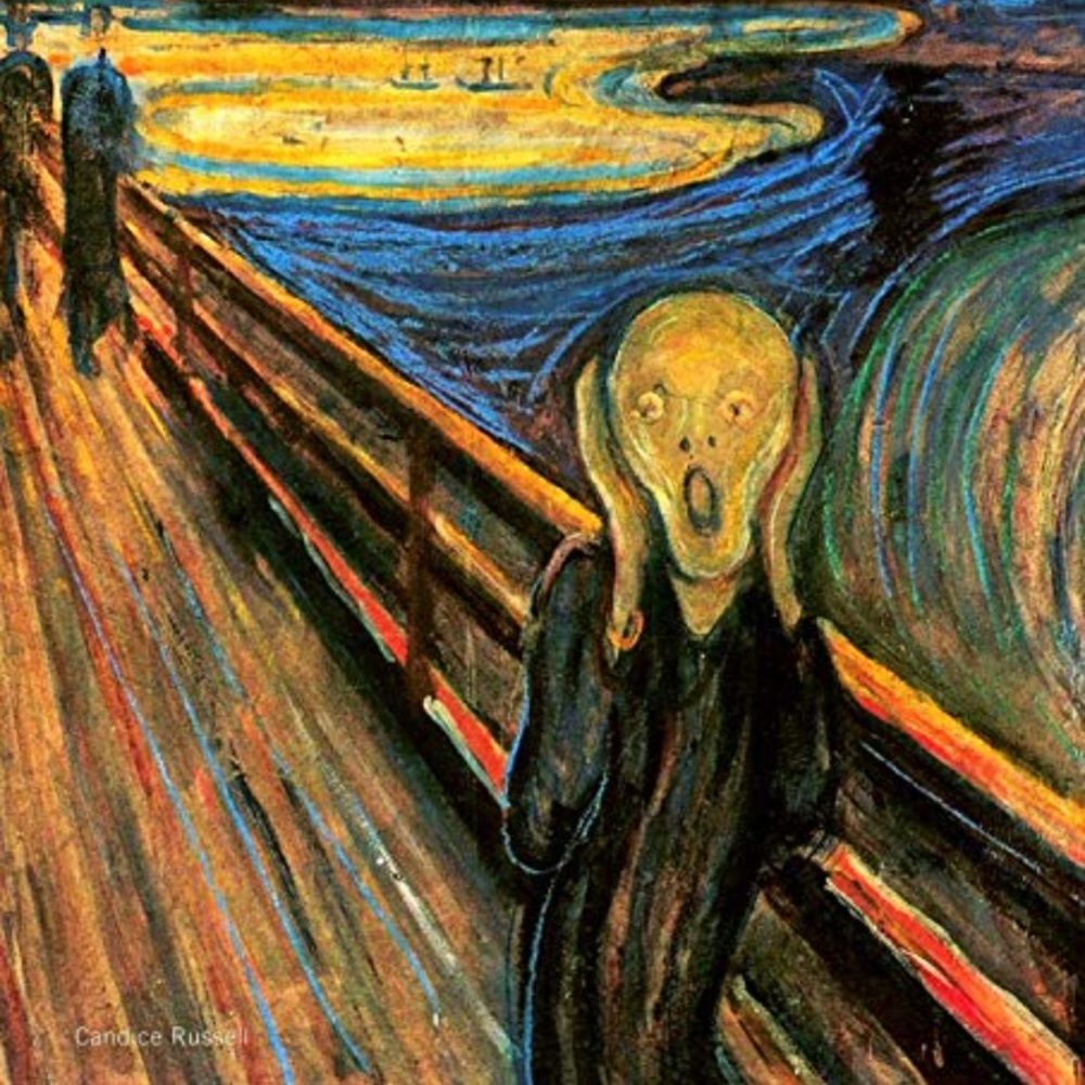 ๐ฆ 3/$24 The Scream earrings (famous painting by Edvard Munch) / NWOT - Picture 5 of 5